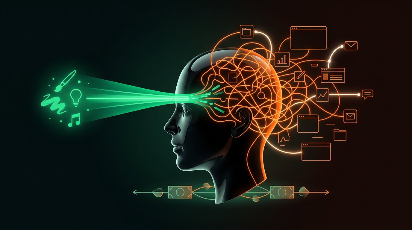 The Creator Economy Has a Cognitive Load Problem — Not a Creativity Problem